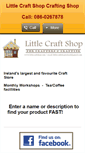 Mobile Screenshot of littlecraftshop.com